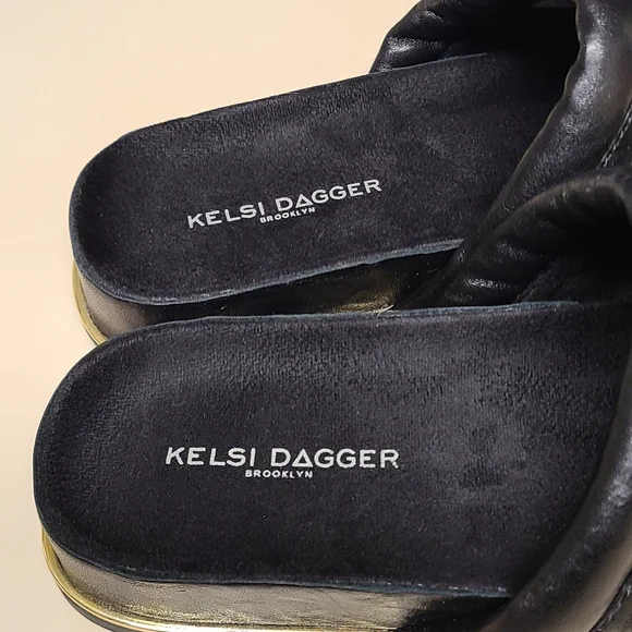 Kelsi Dagger Brooklyn Field Mule clog side sandals size 7 1/2 - Picture 8 of 11